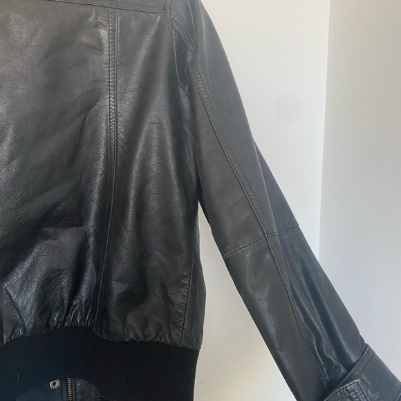 Oversized Genuine Leather Jacket made in Argentina - Picture 9 of 10